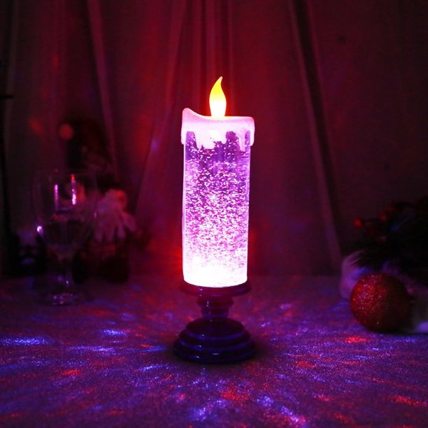 LED Christmas Candles With Pedestal🕯🕯🕯