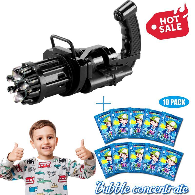 Gatling Bubble Machine 2021 Cool Toys