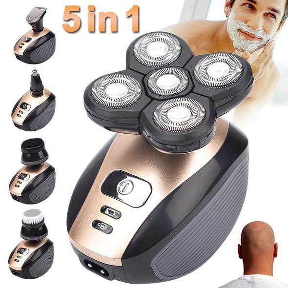 5 in 1 Electric Hair Razor For Men Bald Head Shaver