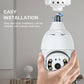 🔥Last Day Promotion🔥-Wireless Wifi Light Bulb Camera Security Camera