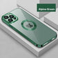 2022 New Version 2.0 Transparent Electroplated iPhone Case With Camera Protector