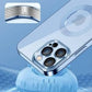 2022 New Version 2.0 Transparent Electroplated iPhone Case With Camera Protector