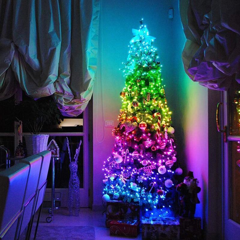 Personalized Christmas LED String Lights